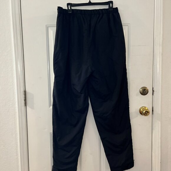 L.L. Bean Black Thinsuiate Side Zippers Down The Legs Outdoor Ski Pants Sz XL - Picture 5 of 8